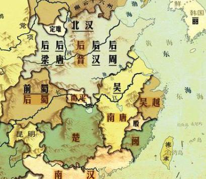 是五代十国时期的十国之一：吴越的发展史