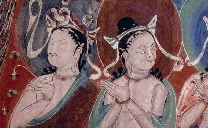 西魏时期的敦煌壁画,中国元素开始出现 西魏时期的敦煌壁画,中国元素开始出现
