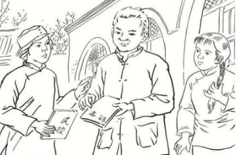 历史上的梁奔前,从小在抗日救亡气氛中长大