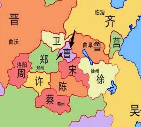 周朝诸侯国:曹国的发展史 周朝诸侯国:曹国的发展史