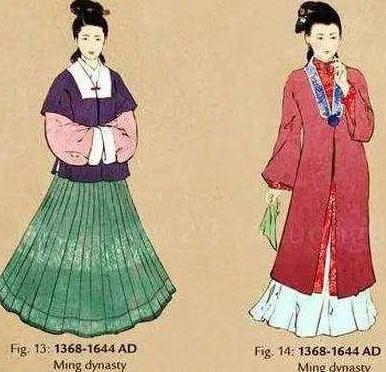 明代女性穿着上有什么选择?为什么酷爱上袄下裙 明代女性穿着上有什么选择?为什么酷爱上袄下裙