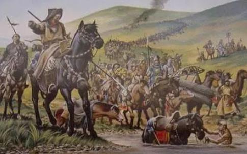 晋国使者郤克被齐顷公母亲嘲笑，导致了两国一场大战