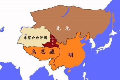 蒙古族在蒙古草原建立的政权：北元的发展史