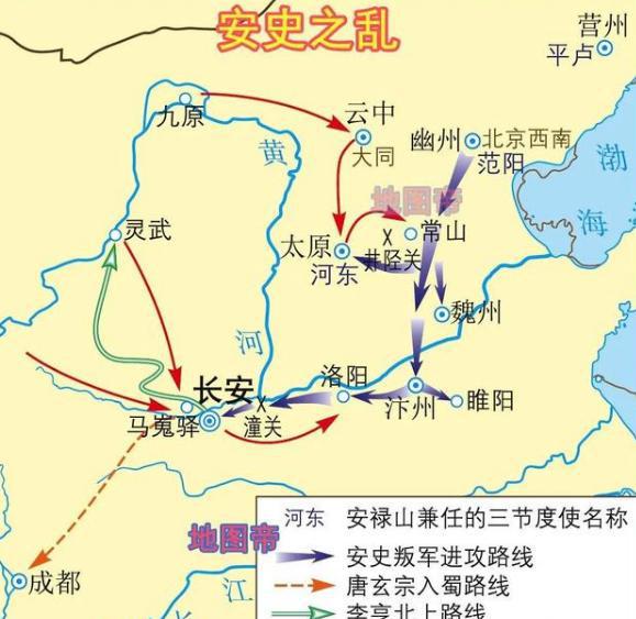 “安史之乱”是安禄山赌出来的，放手一搏不成功便成仁！