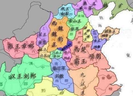 项羽是怎么分封的？为什么讲好的地段都分了出去差的留给了自己？