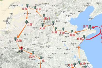 秦始皇五次出巡的目的是什么？为彰国威却不幸命丧黄泉！