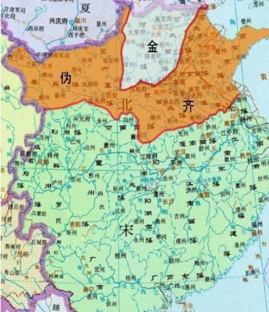 北宋灭亡之后 金国先后扶植了两个傀儡政权 北宋灭亡之后 金国先后扶植了两个傀儡政权