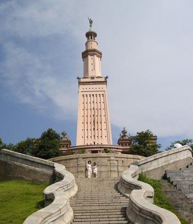 亚历山大灯塔的结构是什么样的 考古上的研究是什么样的