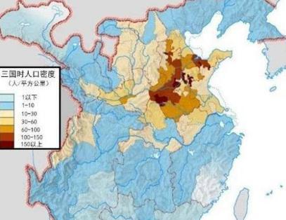 三国时期的地理位置如何 为什么明明版图都差不多,实力却大不一样呢