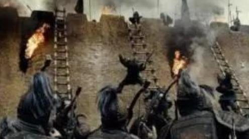 为何守城士兵不推倒梯子,反而费力举石头砸?