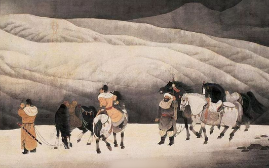 他是战功赫赫的名将，写下一首诗流传千古