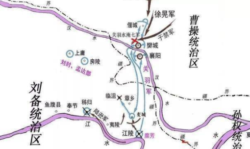 关羽水淹七军和曹操想迁都有什么联系?