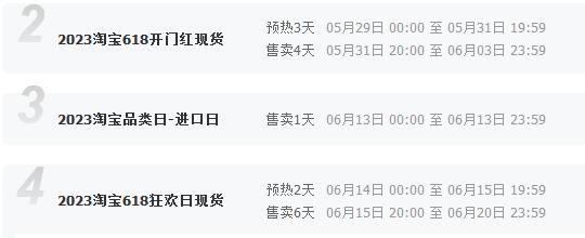 淘宝618 狂欢盛典什么时候开始？活动红包哪里领？红包每日领取,关于淘宝618 狂欢盛典打几折的详细介绍