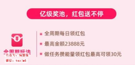 天猫理想生活狂欢季详细介绍怎样抢红包，活动时间表来了，活动玩法分析每晚红包玩法攻略能分多少红包？